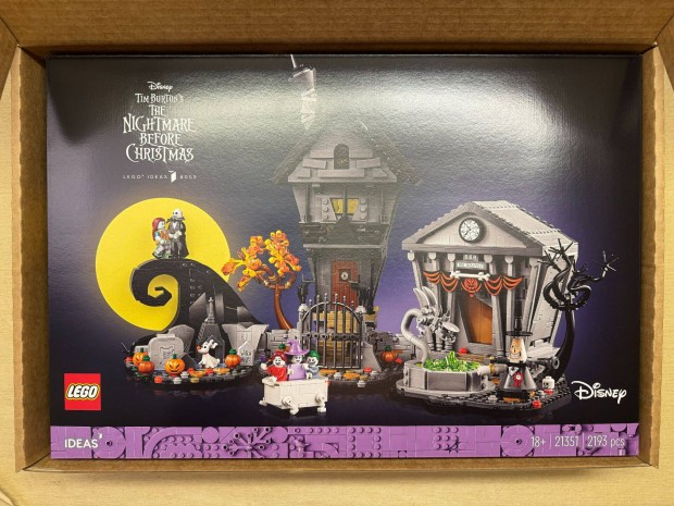 Bontatlan LEGO Ideas 21351 Tim Burton Karcsonyi lidrcnyoms