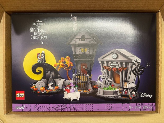Bontatlan LEGO Ideas 21351 Tim Burton karácsonyi lidércnyomás
