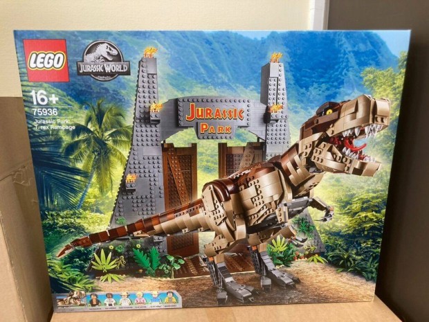 Bontatlan LEGO Jurassic World T-REX tombols (75936) elad