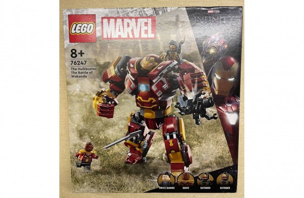 Bontatlan LEGO Marvel Super Heroes 76247 Hulkbuster Wakanda csatja