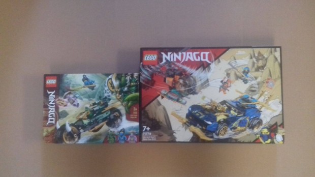 Bontatlan LEGO Ninjago 71745 Lloyd chopper + 71769 Jay & Nya Fox.rban