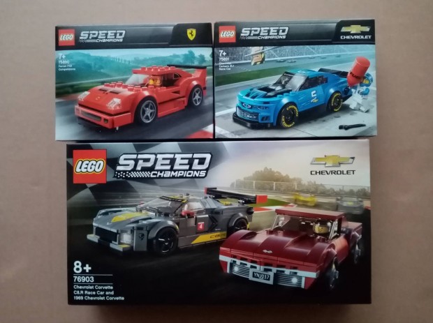 Bontatlan LEGO Speed Champiins 75890 + 75891 + 76903 Fox.azrba