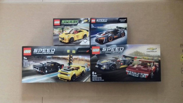 Bontatlan LEGO Speed Champions 75870 + 75892 + 75893 + 76903 Fox.rban