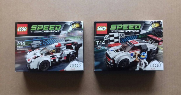 Bontatlan LEGO Speed Champions 75872 Audi R18 + 75873 Audi R8 Fox.rba