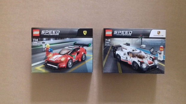 Bontatlan LEGO Speed Champions 75886 Ferrari + 75887 Porsche Fox.rban