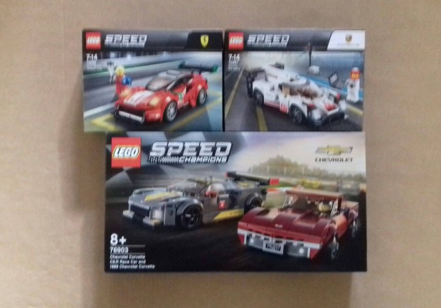 Bontatlan LEGO Speed Champions 75886 + 75887 Porsche + 76903