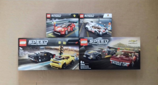 Bontatlan LEGO Speed Champions 75886 + 75887 + 75893 + 76903 Fox.rban