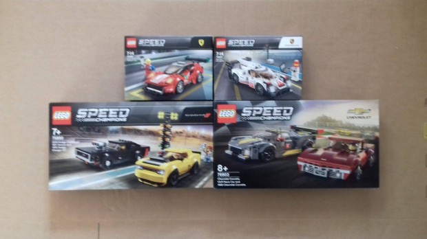 Bontatlan LEGO Speed Champions 75886 + 75887 + 75893 + 76903 Fox.rban