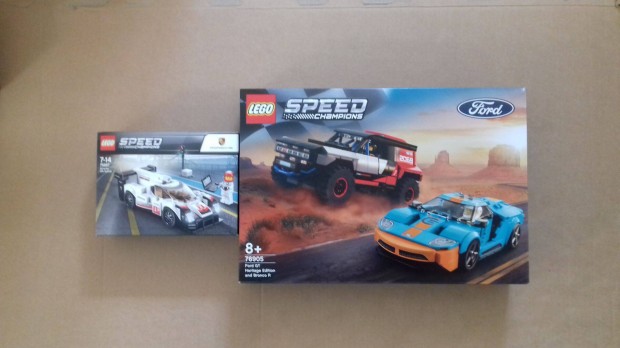 Bontatlan LEGO Speed Champions 75887 Porsche + 76905 Ford Fox.az rban