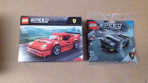 Bontatlan LEGO Speed Champions 75890 F40 + 30342 Lamborghini Fox.rban