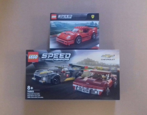 Bontatlan LEGO Speed Champions 75890 Ferrari F40 + 76903 Fox.az rban