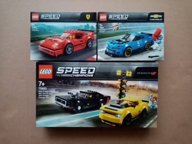 Bontatlan LEGO Speed Champions 75890 + 75891 + 75893 Fox.azrba