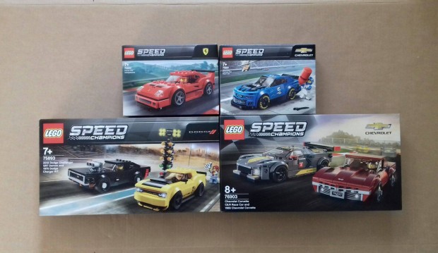 Bontatlan LEGO Speed Champions 75890 + 75891 + 75893 + 76903 Fox.rban