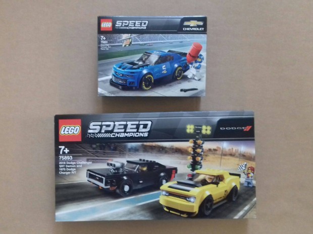 Bontatlan LEGO Speed Champions 75891 Camaro + 75893 Dodge Fox.az rban
