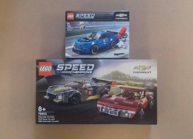 Bontatlan LEGO Speed Champions 75891 Chevrolet Camaro + 76903 Fox.rba