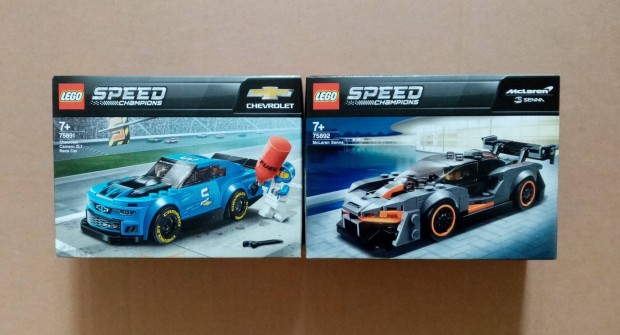 Bontatlan LEGO Speed Champions 75891 Chevrolet + 75892 Mclaren Foxrba