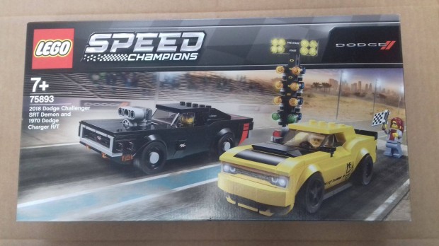 Bontatlan LEGO Speed Champions 75893 Dodge Challenger + Charger Foxr