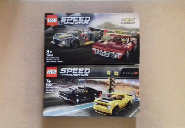 Bontatlan LEGO Speed Champions 75893 Dodge + 76903 Chevrolet Fox.rban
