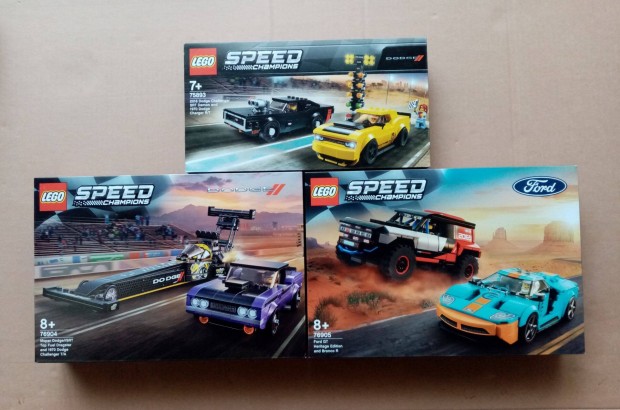 Bontatlan LEGO Speed Champions 75893 Dodge + 76904 + 76905 Fox.rban