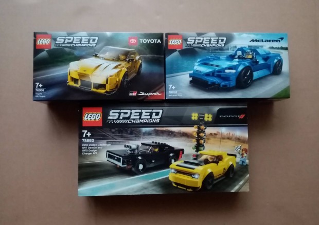 Bontatlan LEGO Speed Champions 75893 + 76901 + 76902 Fox.rba