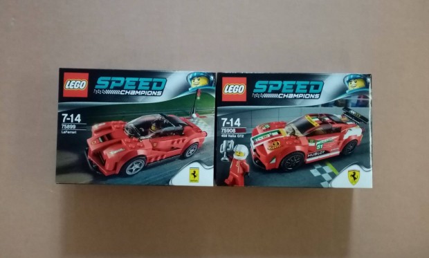 Bontatlan LEGO Speed Champions 75899 Laferrari + 75908 458 Italia Fox