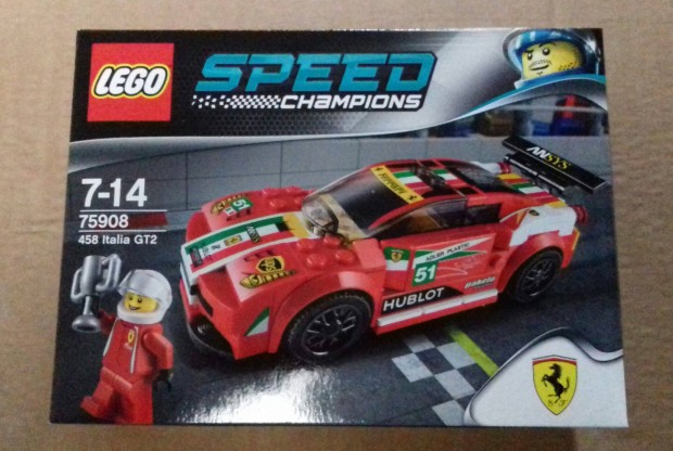 Bontatlan LEGO Speed Champions 75908 Ferrari 458 Italia GT2 Fox.azrba