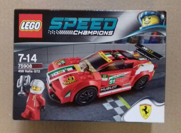 Bontatlan LEGO Speed Champions 75908 Ferrari 458 Italia GT2. Utnvt G