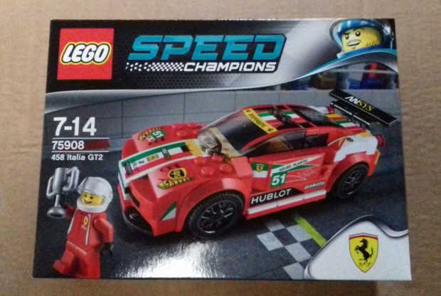 Bontatlan LEGO Speed Champions 75908 Ferrari 458 Italia GT Utnvt GLS