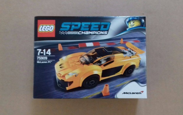 Bontatlan LEGO Speed Champions 75909 Mclaren P1 City utnvt GLS Posta