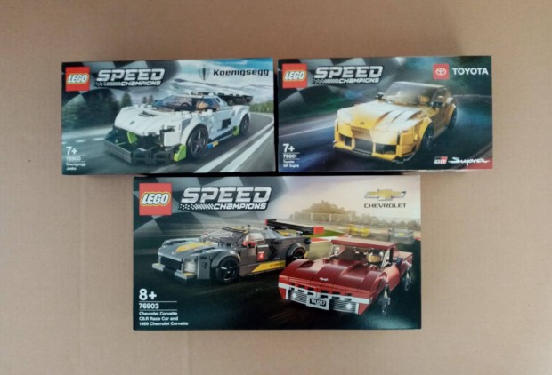 Bontatlan LEGO Speed Champions 76900 + 76901 Toyota + 76903 Fox.azrba