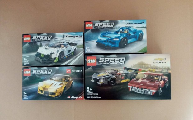 Bontatlan LEGO Speed Champions 76900 + 76901 + 76902 + 76903 Fox.rban