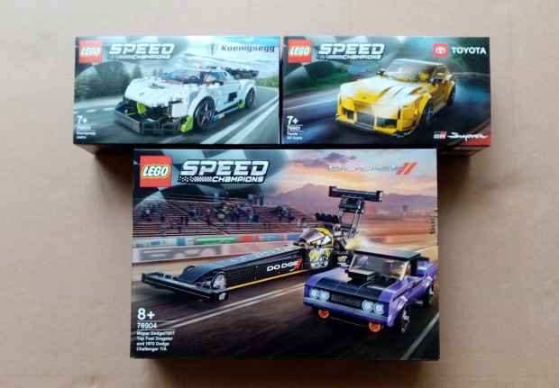 Bontatlan LEGO Speed Champions 76900 + 76901 + 76904 Fox.rba