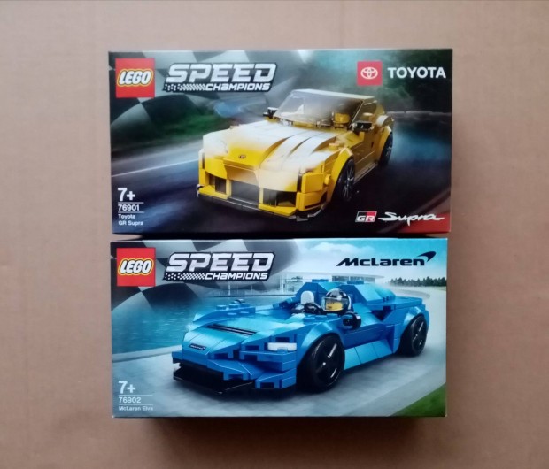 Bontatlan LEGO Speed Champions 76901 Toyota + 76902 Mclaren Fox.azrba