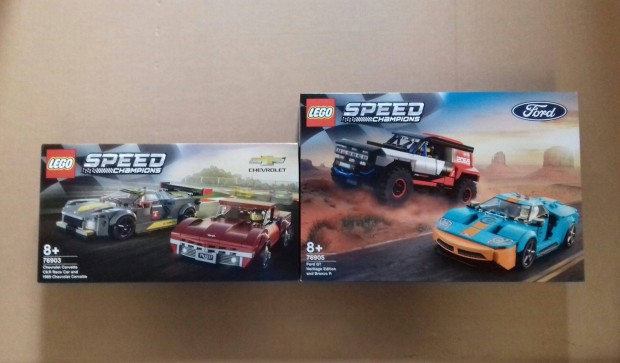 Bontatlan LEGO Speed Champions 76903 Chevrolet C + 76905 Ford Fox.rba