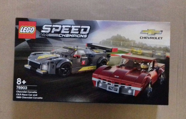 Bontatlan LEGO Speed Champions 76903 Chevrolet Corvette + 1968 Foxrba