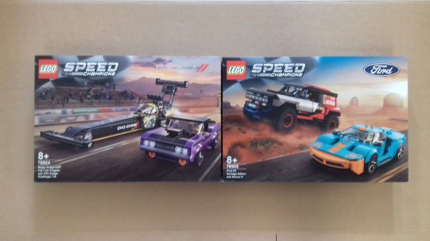 Bontatlan LEGO Speed Champions 76904 Mopar Dodge + 76905 Ford Fox.rba