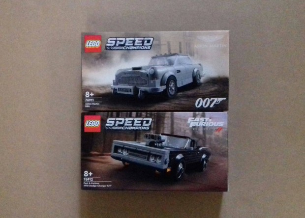 Bontatlan LEGO Speed Champions 76911 007 Aston + 76912 Dodge Fox.rba