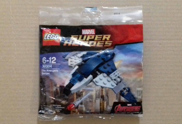 Bontatlan LEGO Super Heroes 30304 The Avengers Quinjet Levl csomag OK