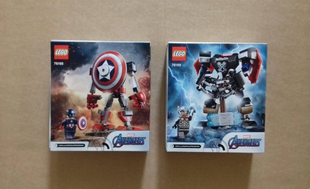 Bontatlan LEGO Super Heroes Avengers 76168 Kapitny + 76169 Thor Foxr