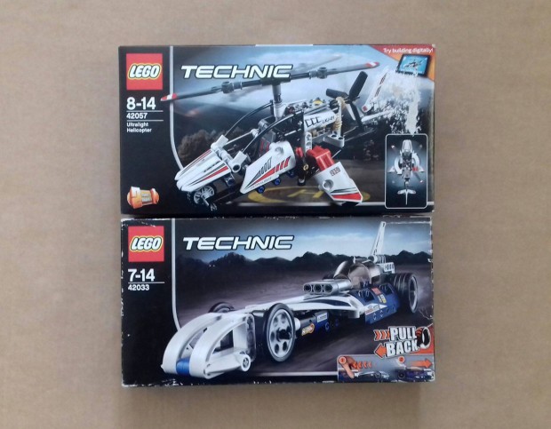 Bontatlan LEGO Technic 42033 Cscstart + 42057 Helikopter Fox.azrba