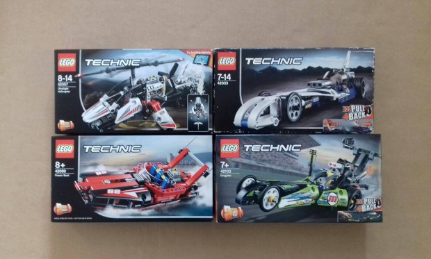 Bontatlan LEGO Technic 42033 Cscstart + 42057 + 42089 42103 Fox.rba