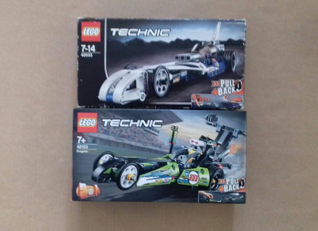 Bontatlan LEGO Technic 42033 Cscstart + 42103 Dragster. Fox.az rban