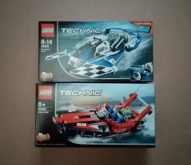 Bontatlan LEGO Technic 42045 Hydropln + 42089 Motorcsnak Fox.az rba