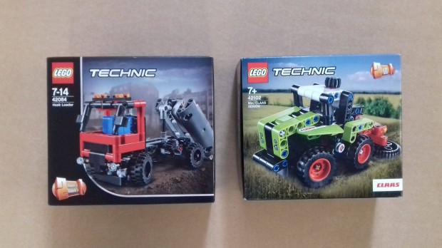 Bontatlan LEGO Technic 42084 Kamps rakod + 42102 Claas Fox.az rban