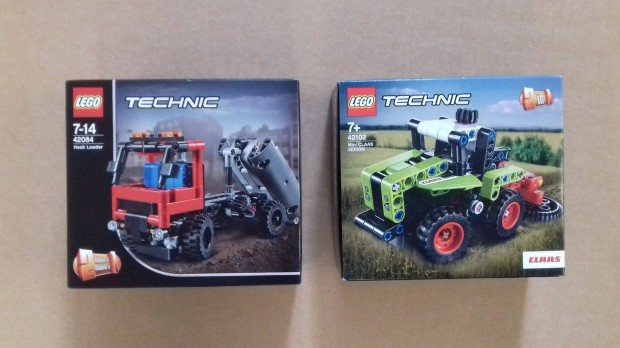 Bontatlan LEGO Technic 42084 Rakod + 42102 Mini Claas Xerion Fox.rba