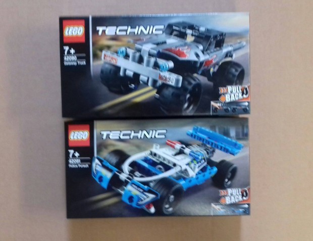 Bontatlan LEGO Technic 42090 + 42091 Rendrsgi ldzs utnvt Fox GL