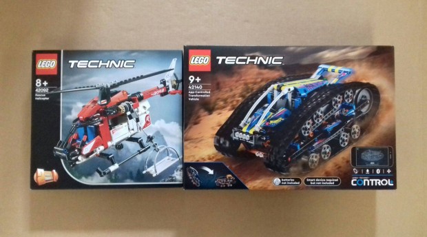 Bontatlan LEGO Technic 42092 Menthelikopter + 42140 talakt Fox.rb