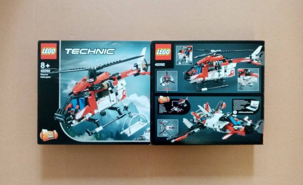 Bontatlan LEGO Technic 42092 Rescue Helicopter Creator City Fox.azrba