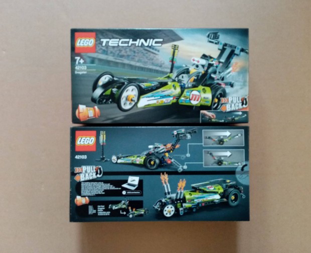 Bontatlan LEGO Technic 42103 Dragster Creator City Friends utnvt GLS