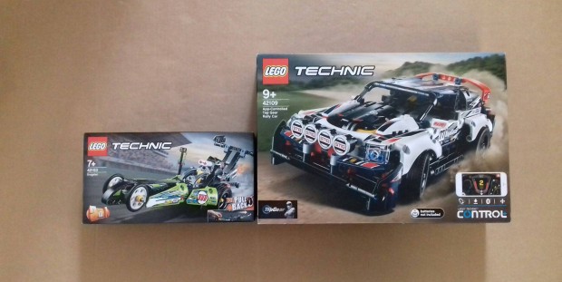Bontatlan LEGO Technic 42103 Dragster + 42109 Ralliaut Foxpost azrba